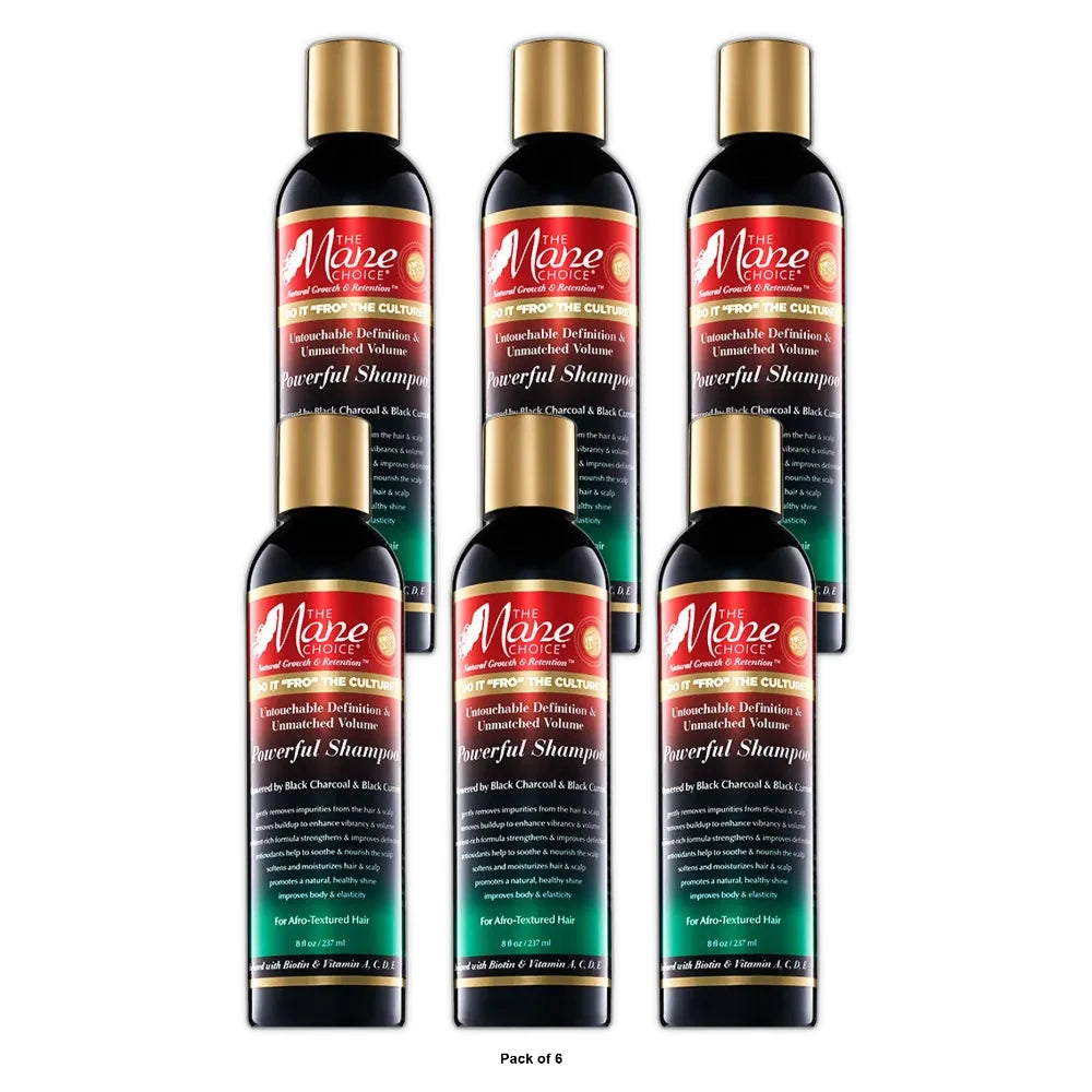 Do It FRO The Culture Untouched Definition & Unmatched Volume Powerful Shampoo 8. Oz (Pack of 6)