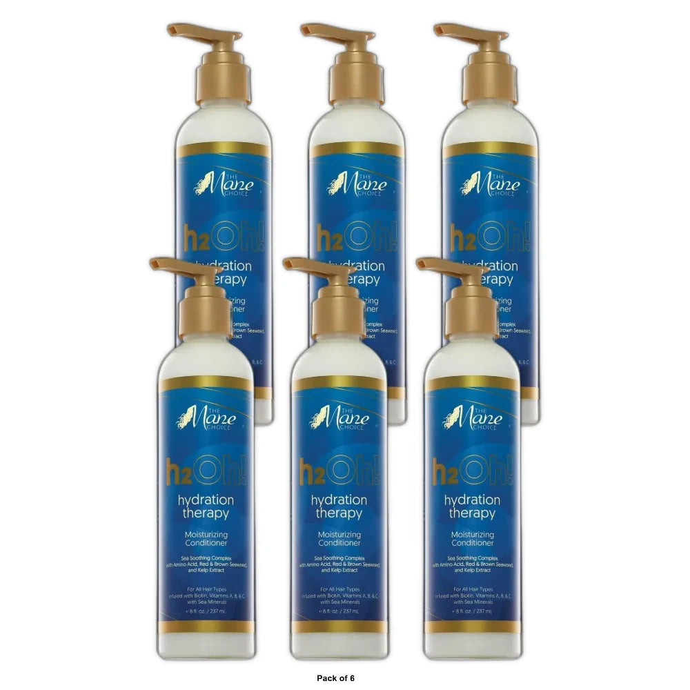 The Mane Choice H2Oh! Hydration Therapy Moisturizing Conditioner 8 fl oz (Pack of 6)
