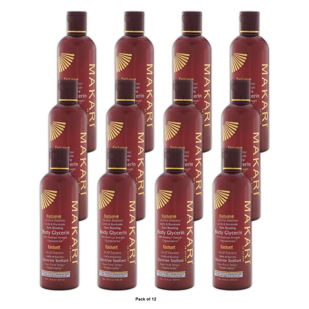 Exclusive Tone Boosting Body Glycerin 16.8 Oz (Pack of 12)