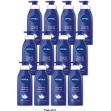 Nivea Original Moisture Body Lotion For Normal To Dry Skin 16.9Oz (Pack of 12)