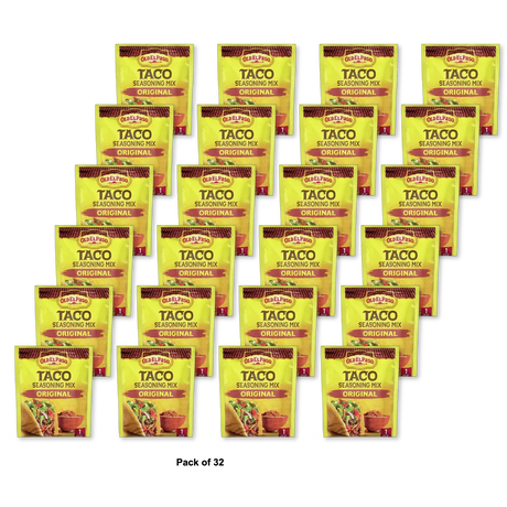 Old El Paso Taco Seasoning Mix Original 1Oz (Pack of 32)
