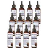 ISOPLUS - Black Castor Oil Coconut Oil Hair Scalp Therapy 4 Oz (Pack of 12)