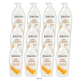 Jergens Ultra Healing Hand and Body Lotion Dry Skin Moisturizer Vitamins C E 32. Oz (Pack of 6)