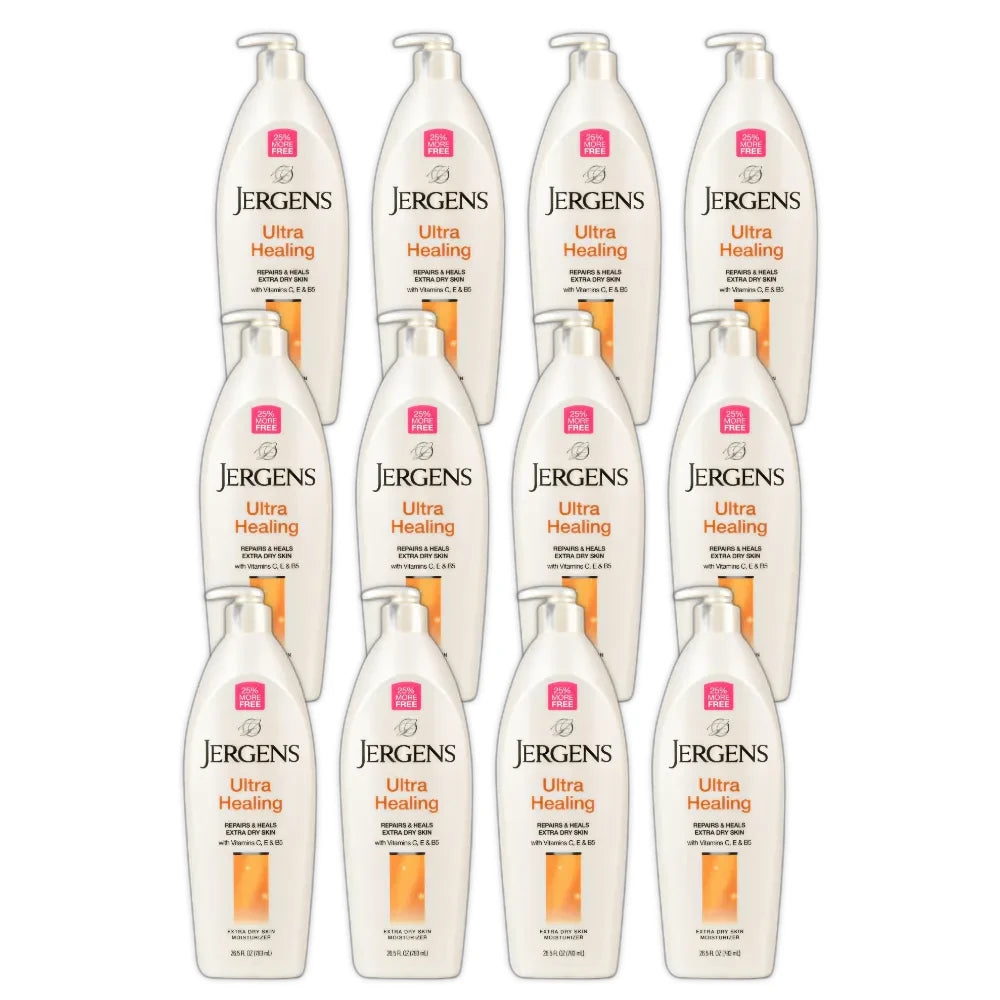 Jergens Ultra Healing Extra Dry Skin Moisturizer 26.5 oz (Pack of 6)