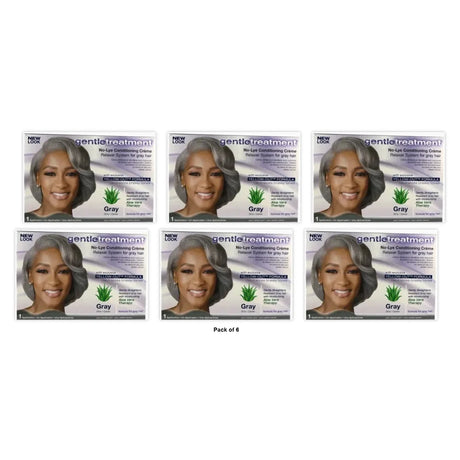 Gentle Treatment Relaxer for Grey No-lye Kit (Pack of 6)