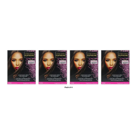 Ultra Sheen Supreme Conditioning Creme Relaxer Super 1 ea (Pack of 4)