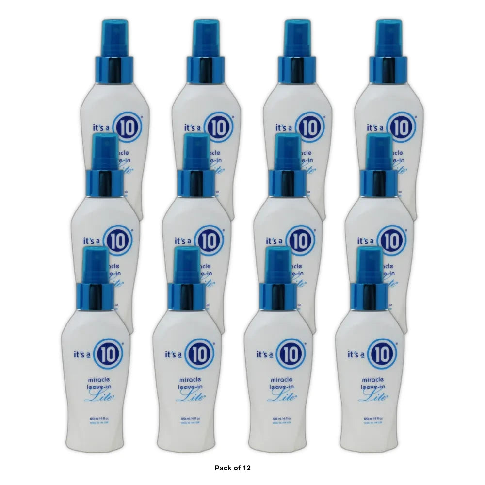 It's a 10 Miracle Volume Leave In Lite Spray - 4 fl oz (Pack of 12)