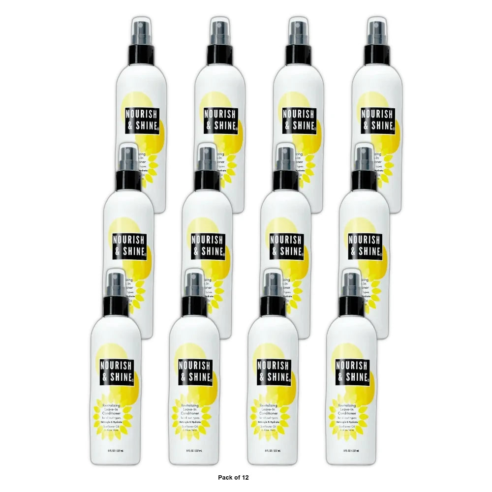 Nourish & Shine Revitalizing Leave-In Conditioner 8 oz (Pack of 12)