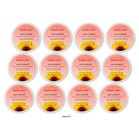 Jane Carter Solution Curls To Go Curl Cocktail Conditioning Styling Cream 2 Oz. (Pack of 12)