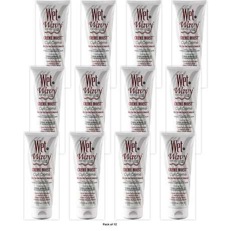 Bonfi Natural - Wet N Wavy Creme Moist Curl Creme 6.5. Oz (Pack of 12)