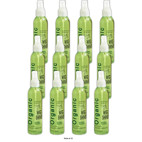 Bonfi Natural - Olive Oil Wig Shine 6. Oz (Pack of 12)