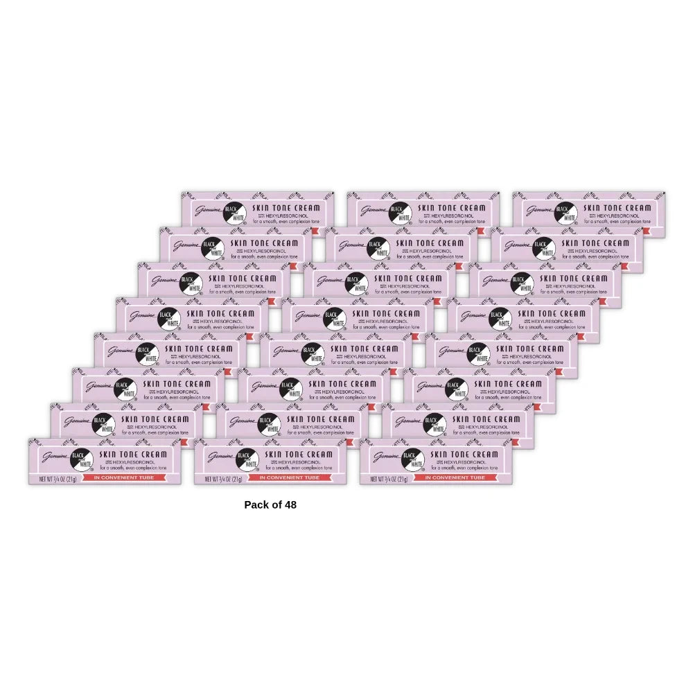 Black & White - Genuine Skin Tone Cream 0.75 Oz (Pack of 48)