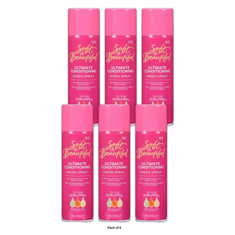 Soft & Beautiful Ultimate Conditioning Sheen Spray 11.25 oz. Aerosol (Pack of 6)