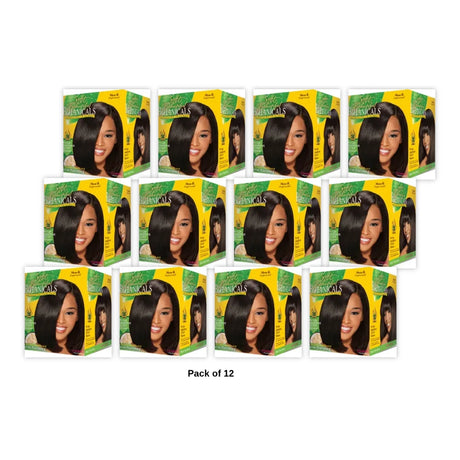 Soft & Beautiful Botanicals No-Lye Sensitive Scalp Relaxer Coarse 1 application (Pack of 12)