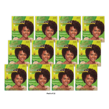 Soft & Beautiful Botanicals Regular Texturizer Textured All Hair Types (Pack of 12)
