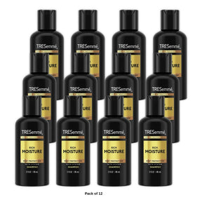 Tresemme Rich Moisture Hydrating Shampoo with Pro Style Technology 3 oz (Pack of 12)