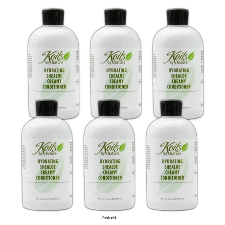 Koils by Nature Hydrating Shealoe Creamy Conditioner 12 Oz (Pack of 6)