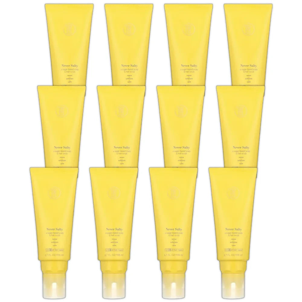 TPH BY TARAJI Never Salty Exfoliating Sugar Scalp Scrub with Apple Cider Vinegar 6.7 Oz (Pack of 9)