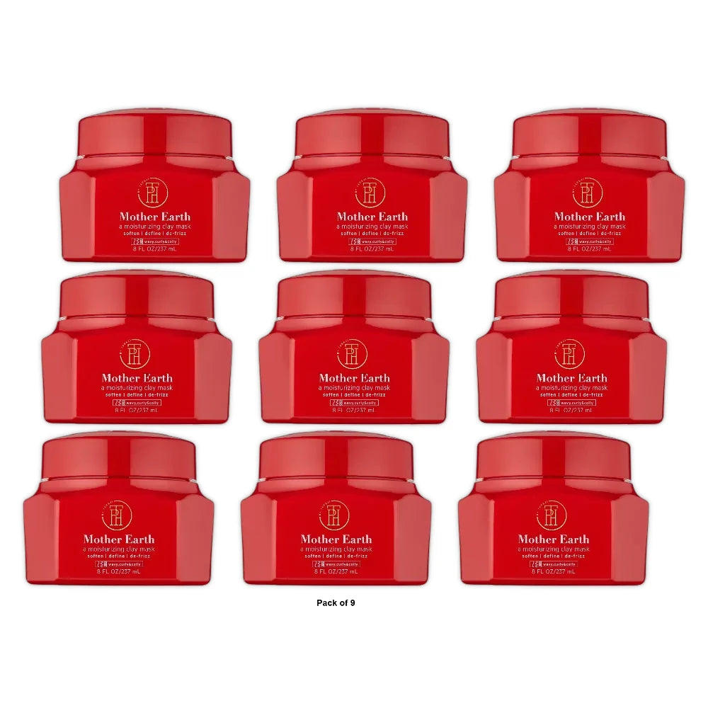 TPH by TARAJI Mother Earth Moisturizing Clay Mask - 8 fl oz (Pack of 9)