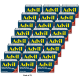 Advil Advanced Medicine For Pain And Fever Reducer Ibuprofen 200 Mg Tablets 0.8oz(Pack of 72)