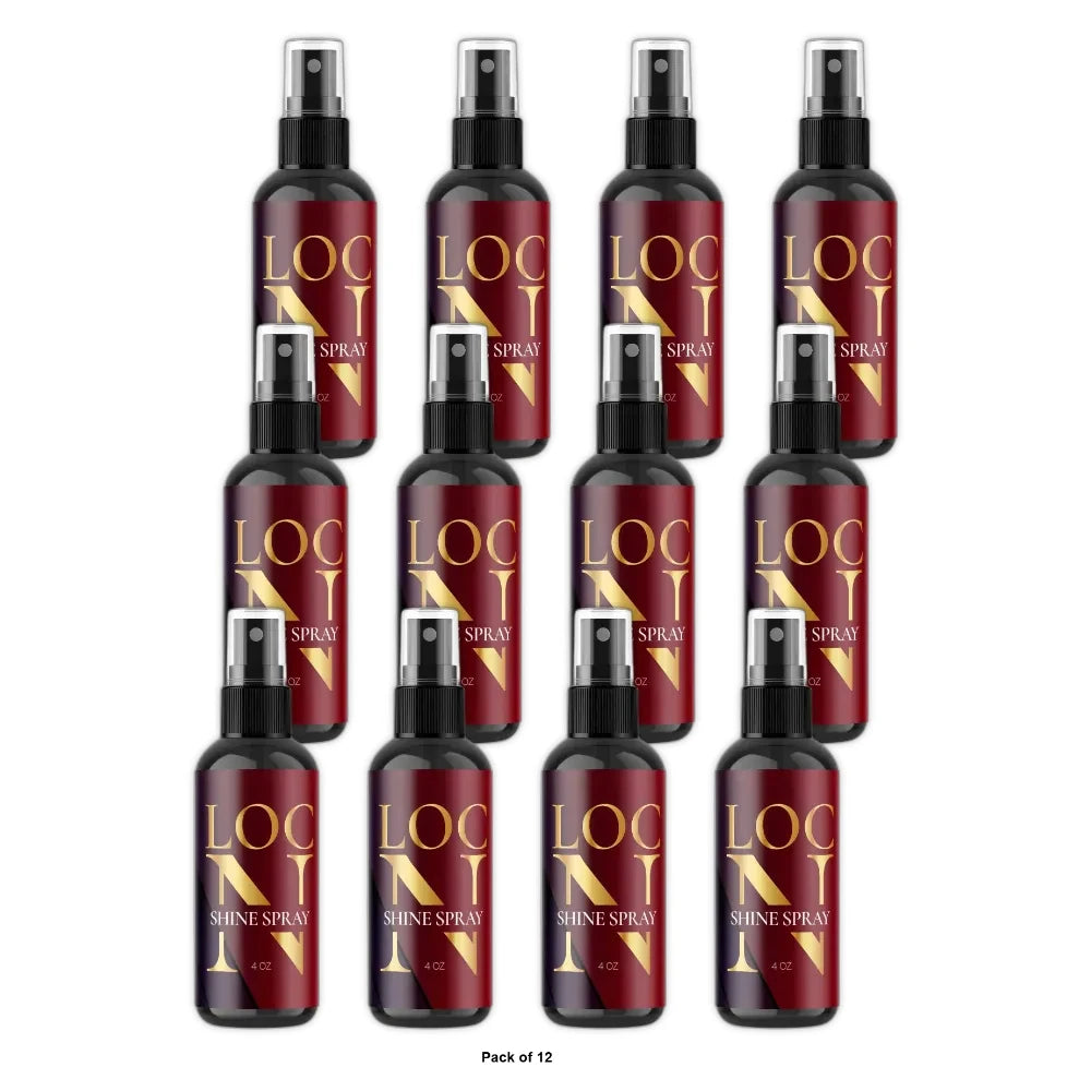 Loc N Shine Spray - 4 oz (Pack of 12)