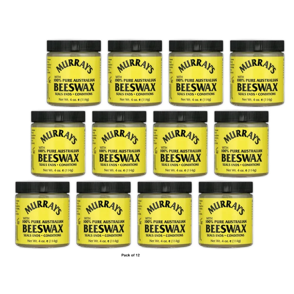 Murray's Natural Beeswax 4 Oz (Pack of 12)