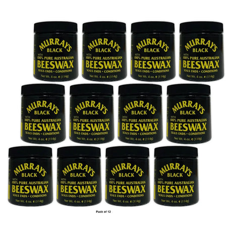 Murray s Black Beeswax 4 oz (Pack of 12)