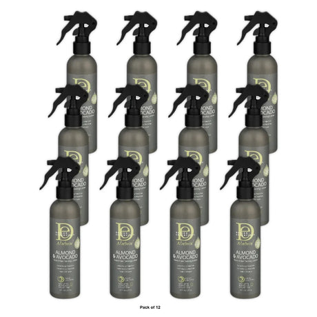Design Essentials Natural Twist & Set Setting Lotion Almond & Avocado 8.0 FL OZ (Pack of 12)