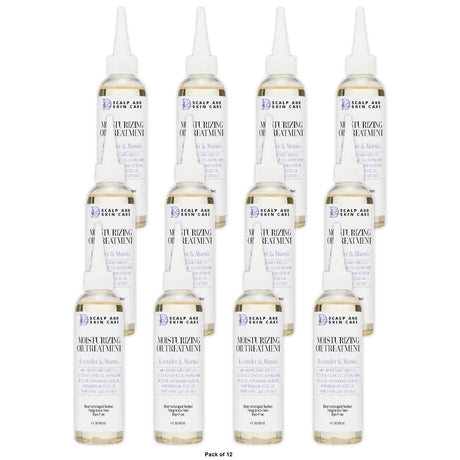 Design Essentials Lavender & Marula Oil Scalp Treatment Nourishing & Moisturizi 4. Oz (Pack of 12)
