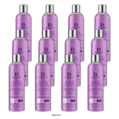 Design Essentials - Agave and Lavender Moisturizing Hair Bath . Moisturizin 12 oz (Pack of 12)