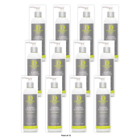 Design Essentials Almond Avocado Leave In Conditioner 12 oz - (Pack of 12)