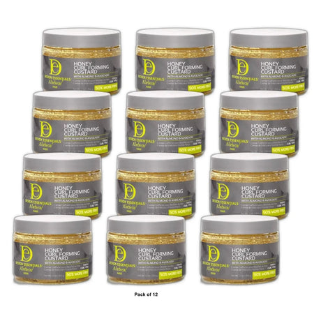 Design Essentials Almond Avocado Curl Custard 12 oz - (Pack of 12)