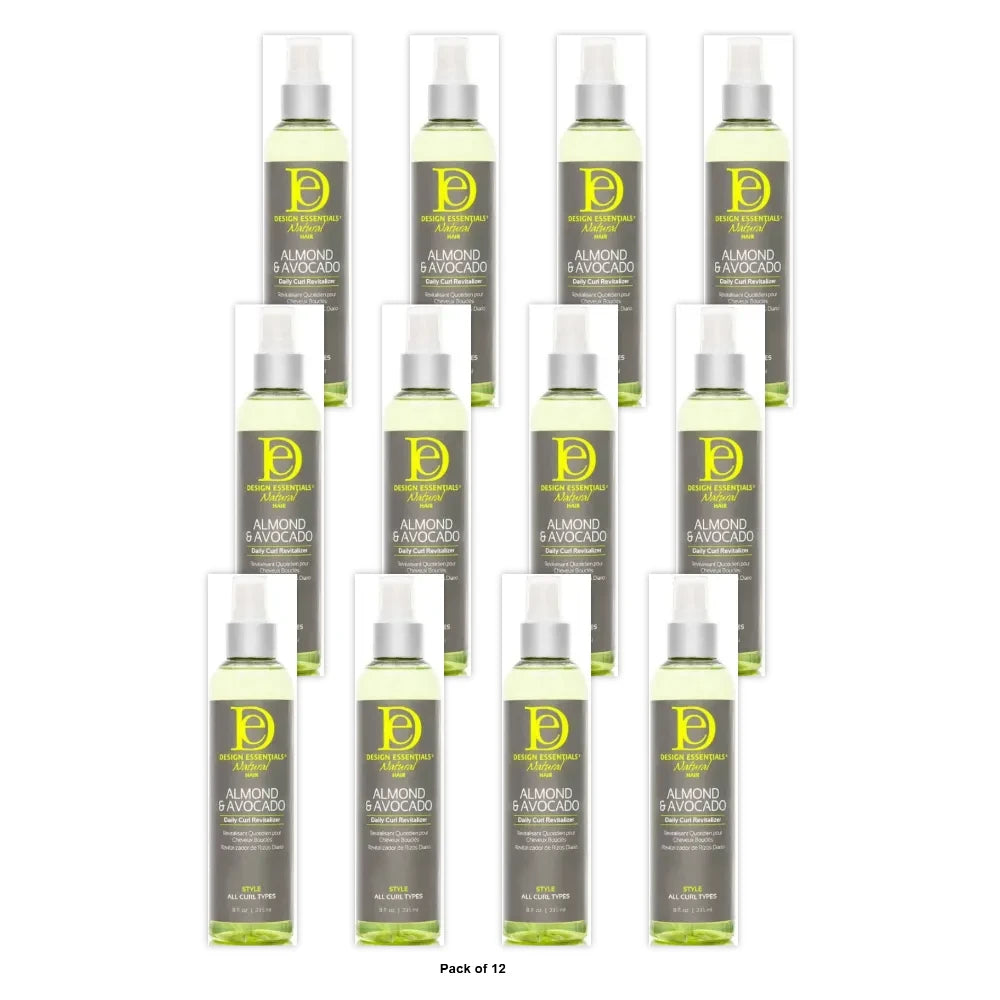 Design Essentials Natural Hair Daily Curl Revitalizer - 8 oz (Pack of 12)