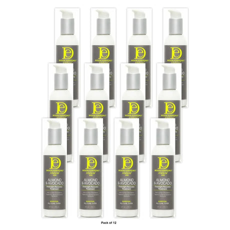 Design Essentials Natural- Almond Advocado Overnight Recovery Treatment 6oz (Pack of 12)