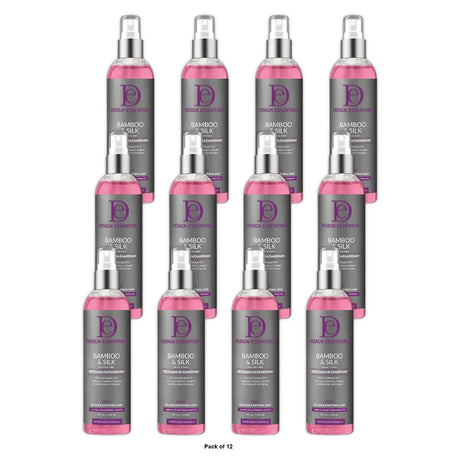 Design Essentials - Bamboo Silk Leave-In Conditioner 8 Oz (Pack of 12)