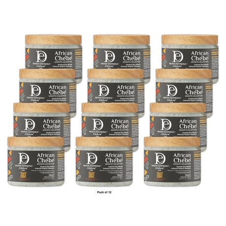 Design Essentials Chebe Herbal Pre-Wash Intense Repair Hair Masque 12 oz - (Pack of 12)