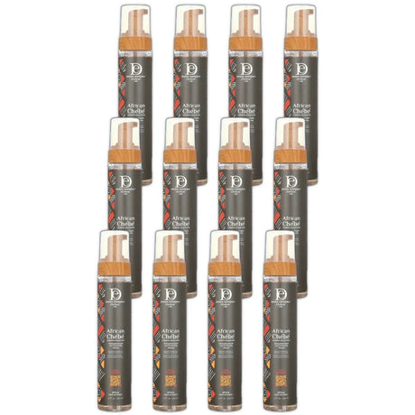 Design Essentials Chebe Strengthening & Curl Perfecting Mousse 10oz. Curly Hair (Pack of 12)