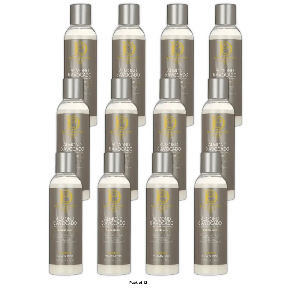 Design Essentials Almond Avocado Detangling Conditioner 6oz. (Pack of 12)
