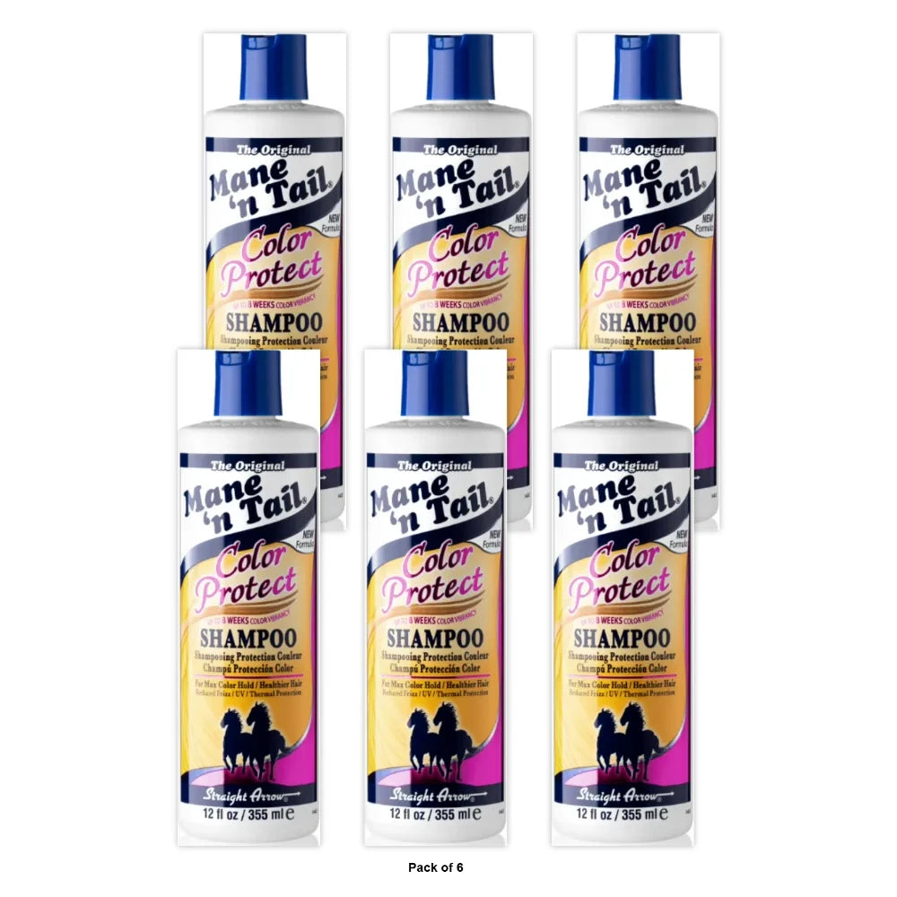 Mane n Tail: Color Protect Shampoo A Gentle Cleanse To Help Maintain Color And 12 Oz (Pack of 6)