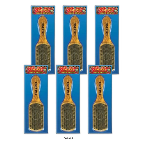 Calypso Long Handle Hair Brush (Pack of 6)