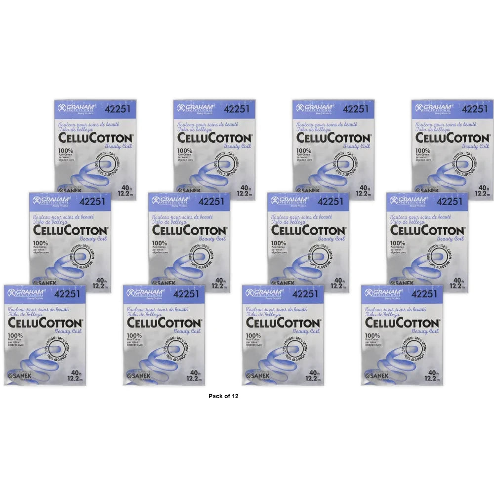 CelluCotton Beauty Coil (Pack of 12)
