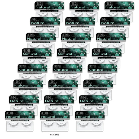 Ardell Fashion Lashes, 110 Black, 1 Pair (Pack of 72)