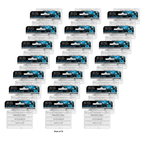 Ardell DuraLash Flare Lashes - Regular Medium Black (Pack of 72)