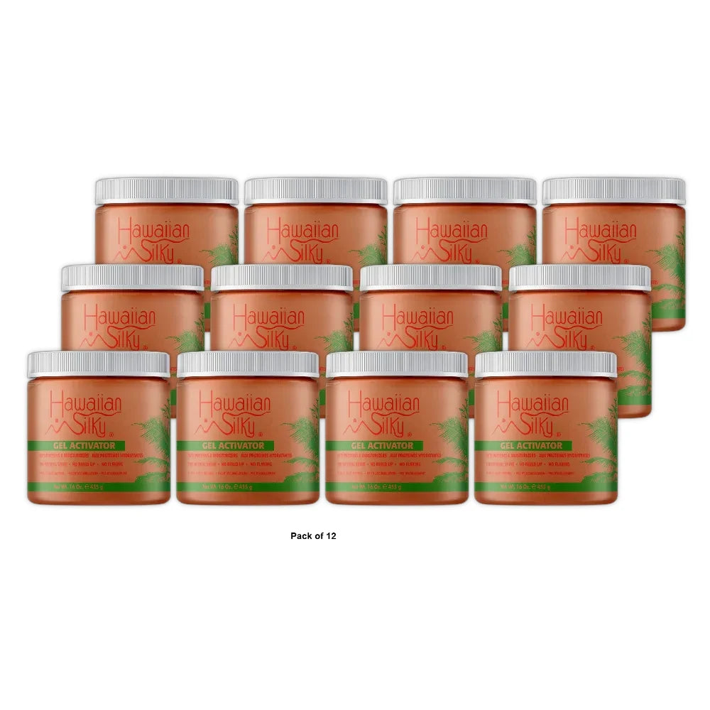 Hawaiian Silky - Gel Activator 16 Oz (Pack of 12)