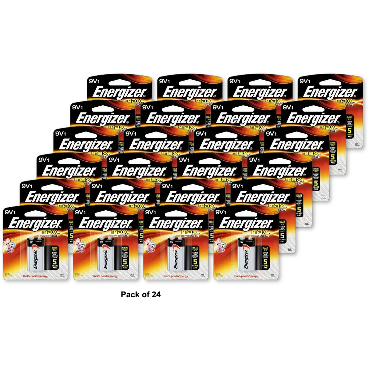 Energizer Alkaline Battery 522Bp9 V 0.48Oz (Pack Of 24)