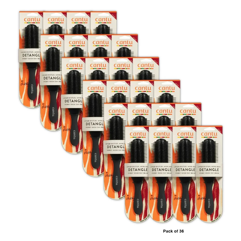 Cantu Basic Detangler Hair Brush - 1ct (Pack of 36)