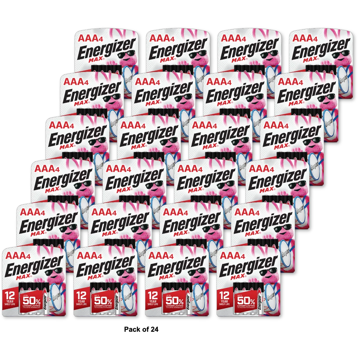 Energizer Alkaline Battery E92Bp Size: AAA 7.76Oz (Pack of 24)