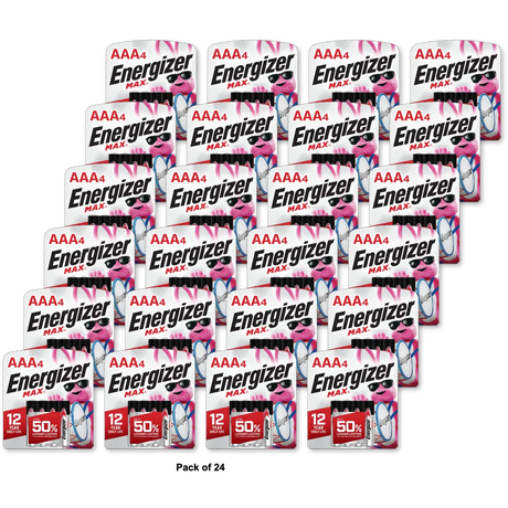 Energizer Alkaline Battery E92Bp Size: AAA 7.76Oz (Pack of 24)