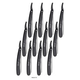 Diane Classic Straight Razor Included 2 Blades - Black D204 (Pack of 12)