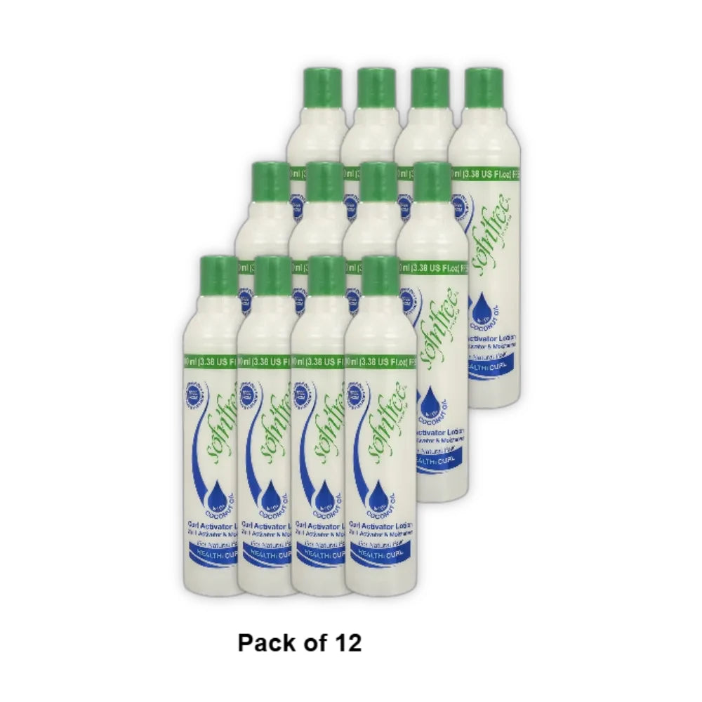 Sof N Free Curl Activator Lotion With Vitamin E And Panthenol 350ml 11.8 Oz (Pack of 12)